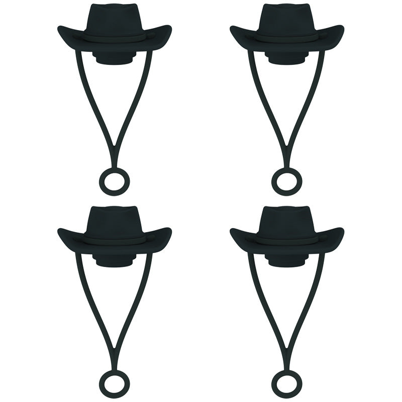 Wholesale 6-10mm Dust-proof Silicone Straw Caps